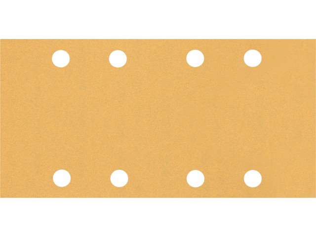 Brusni papir EXPERT Bosch z 8 luknjami za vibracijske brusilnike, Dimenzije: 93x186mm, Zrnatost: 100, 2608900938